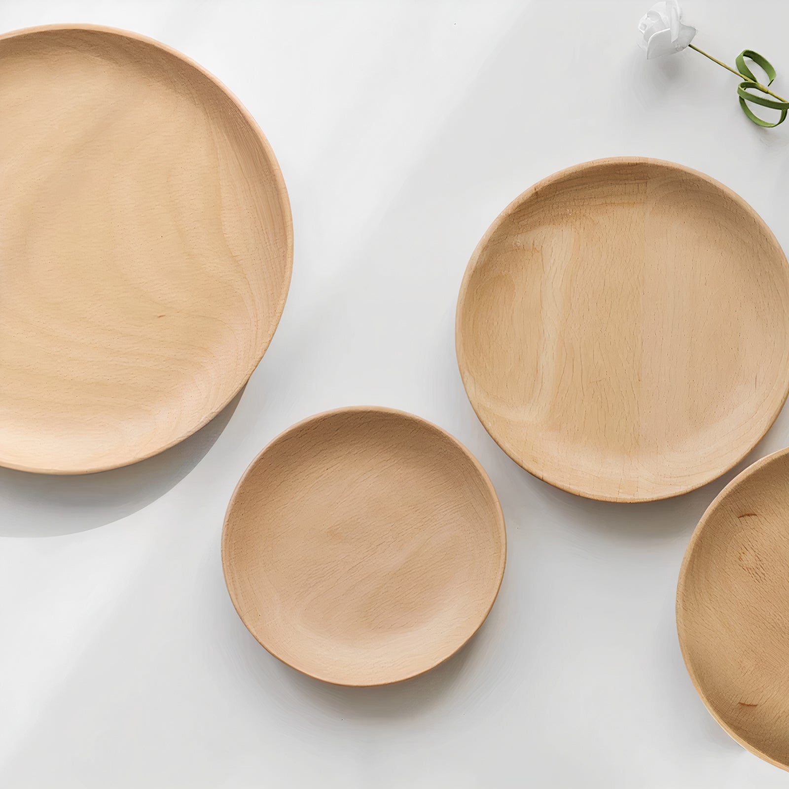 Nahele wooden Plates Set